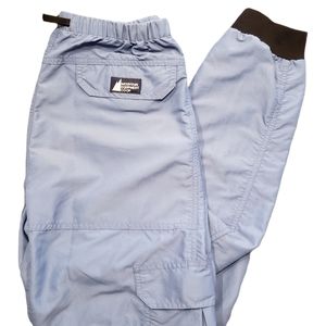 Vintage 90s MEC Rad Pants, Size S, Light Blue